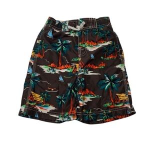 The Children's Place Tropical‎ Print Swim Trunks